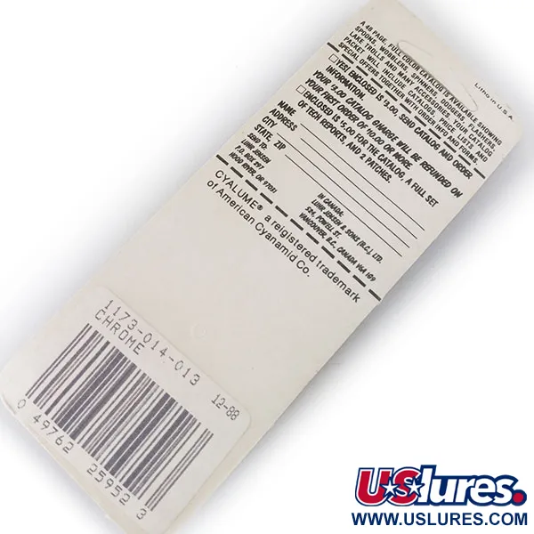 Luhr Jensen Mister Blizgė, Nikelis, 7g, Šviesos lazdelės anga, #10978